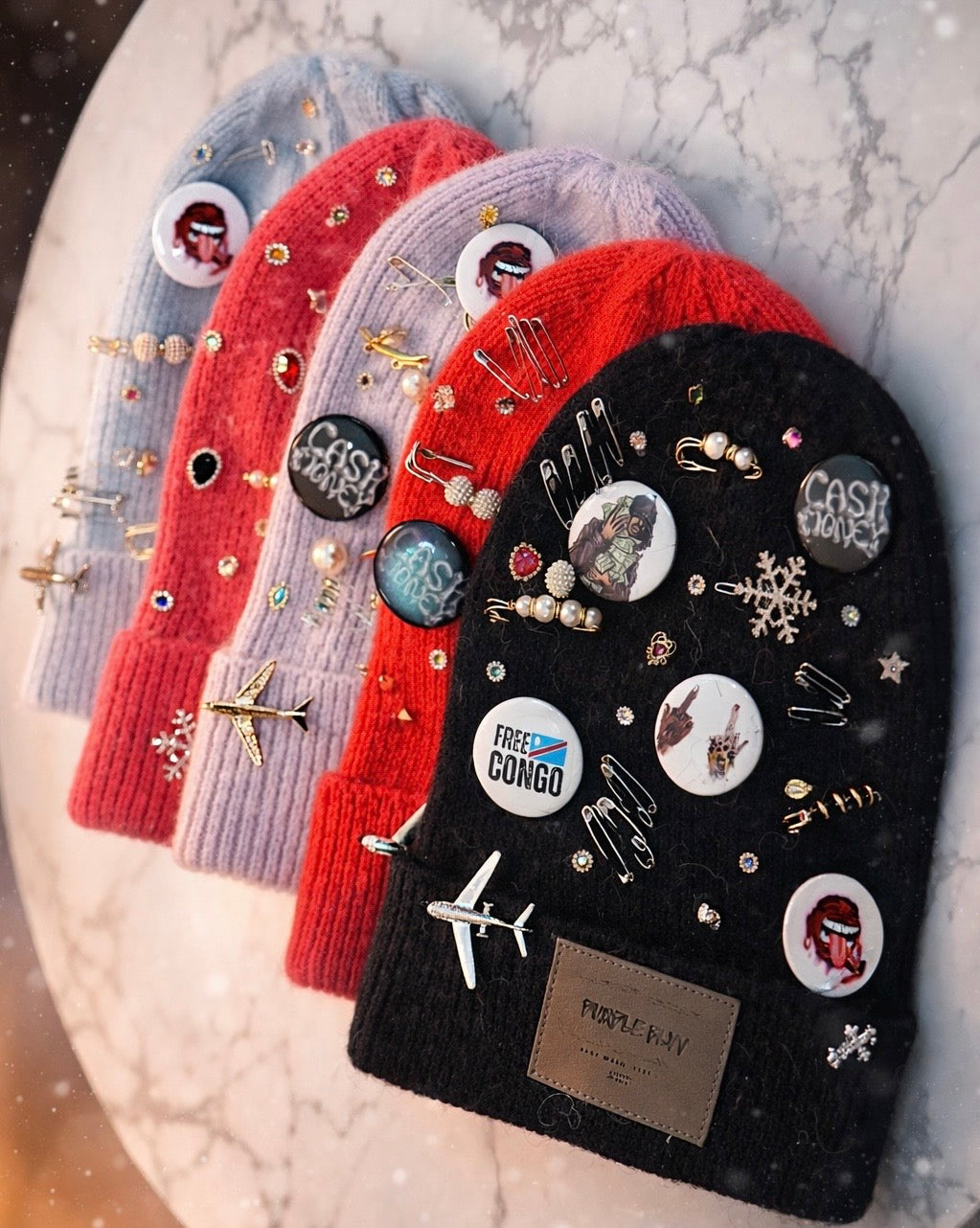 Luxury beanie pîn’s✨